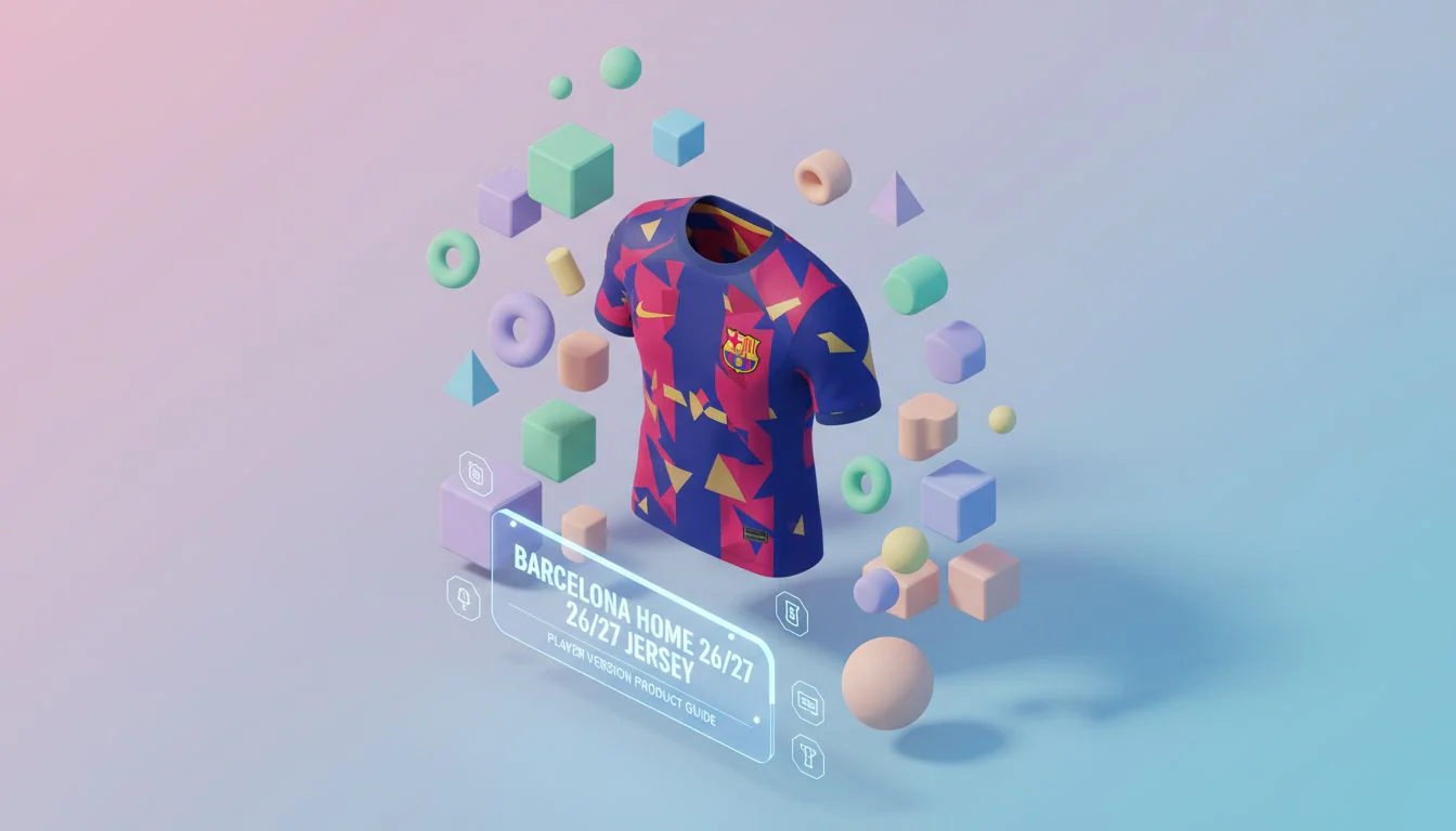 Barcelona Home 26/27 Jersey: Player Version Review 1 Barcelona Home 26/27 Jersey: Player Version Review