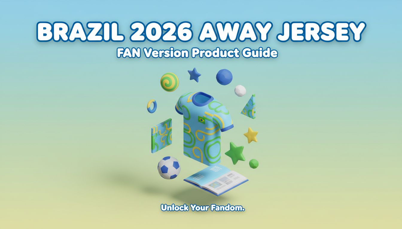 Brazil World Cup 2026 Away Jersey - Show Your Support 1 brazil world cup 2026 away jersey - fan version